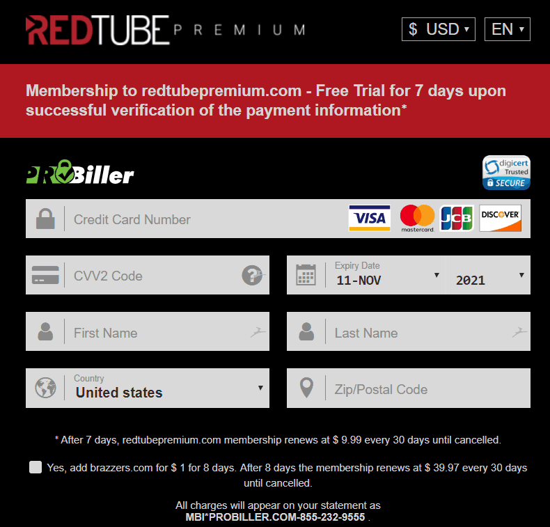 Redtube Premium Free