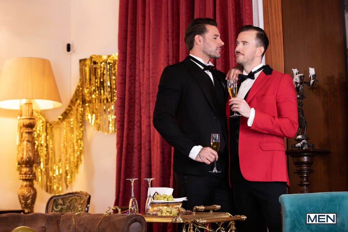 Featured image for “Franky Fox, Papi Kocic in New Year's Even Gay Porn Scene”