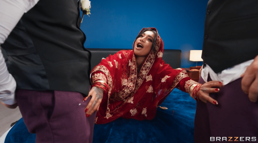 Wet Hot Indian Wedding Part 4 - Yasmina Khan, Xander Corvus, and Biblo Shaggins - Brazzers Free Week